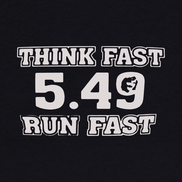 Chad Powers Think Fast Run Fast 549 by moringart